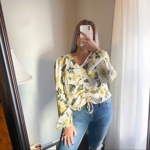 Rue 21 floral blouse